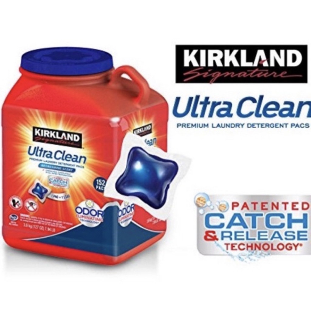 [CHÍNH HÃNG] Viên Giặt Ultra Clean 152 Viên