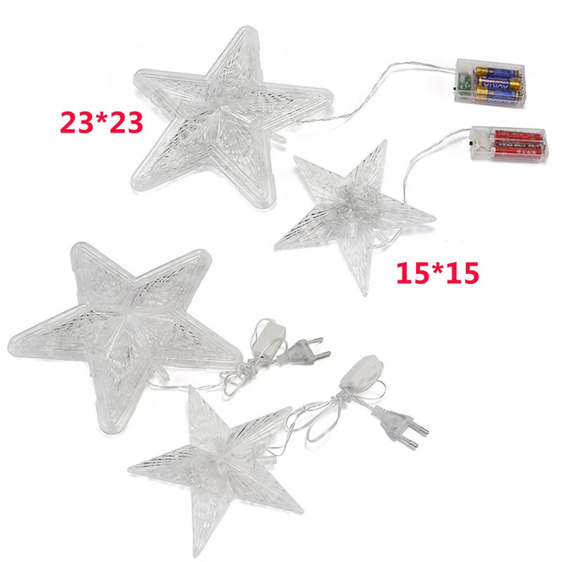 Đèn LED hình ngôi sao trang trí giáng sinh đẹp mắt