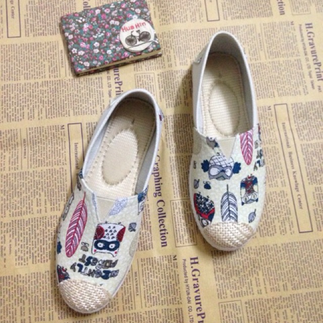 Slip on nữ xinh xắn