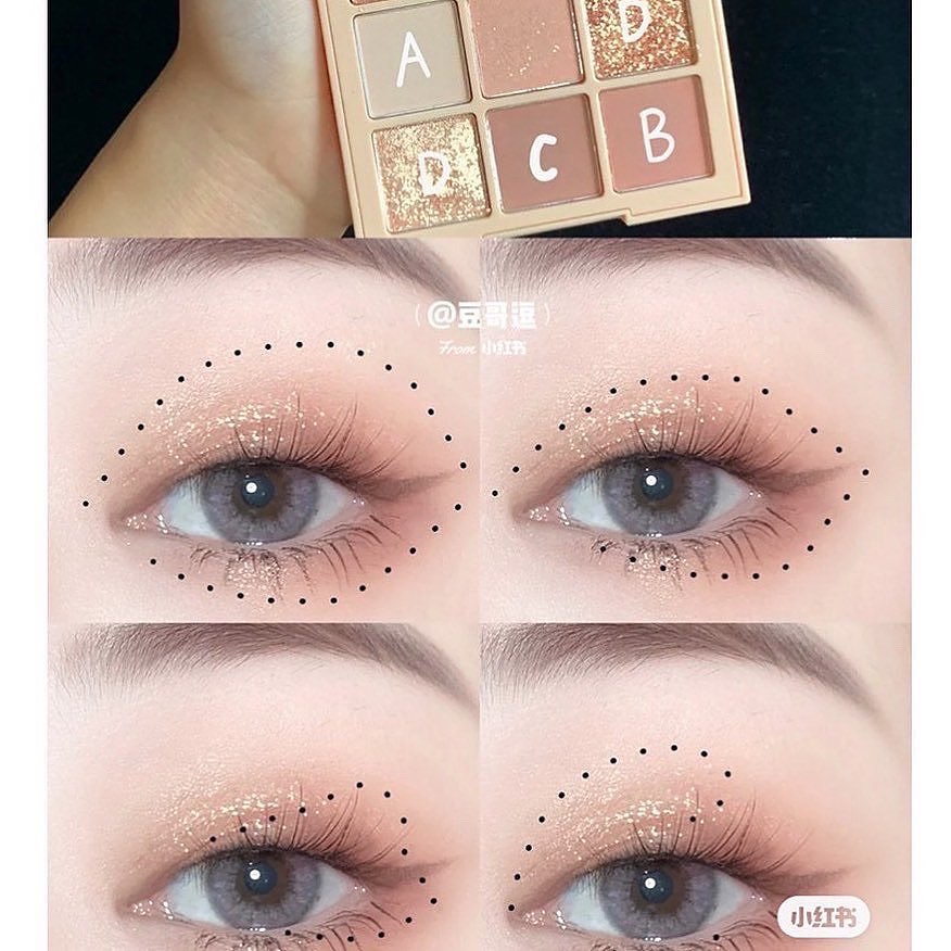 Bảng phấn mắt DIKALU 9 ô