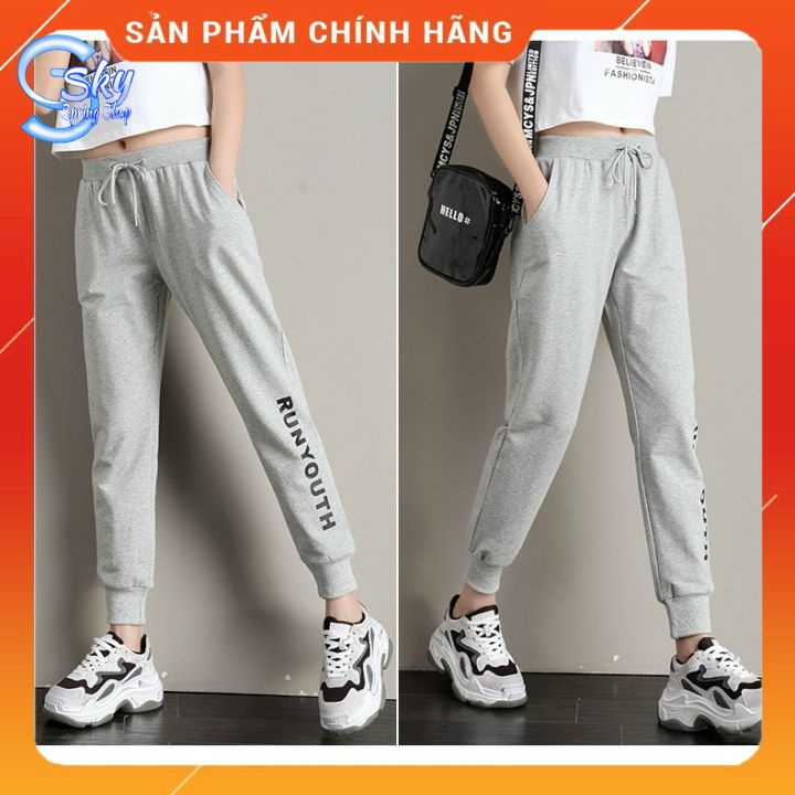 QUẦN JOKER NAM NỮ UNISEX- PHONG CÁCH, CHẤT NỈ BÔNG DÀY DẶN CAO CẤP