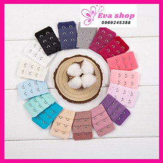 Móc nối áo ngực thép không gỉ 3 móc - Miếng nới rộng áo ngực