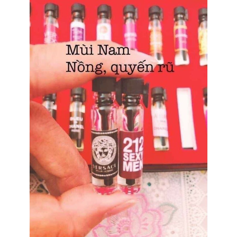 Mẫu test,bộ test nước hoa Hparfum (1 chai 2ml) tinh dầu nước hoa Pháp bán lẻ. | BigBuy360 - bigbuy360.vn