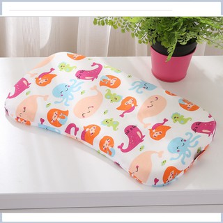 Gối cao su non chống bẹp bẹt méo móp đầu trẻ sơ sinh