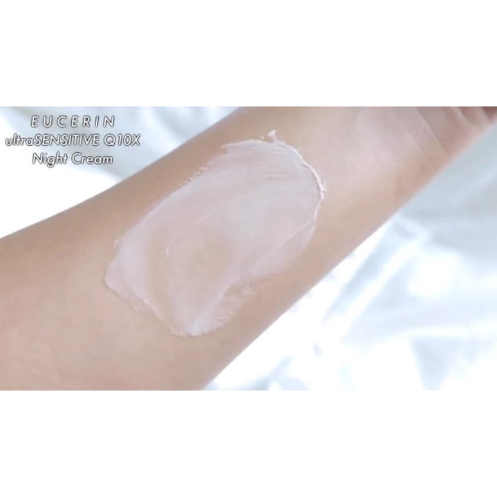 Kem Dưỡng Ban Đêm Ngăn Lão Hóa Eucerin Sensitive Skin Q10 Active Night Cream 50ml