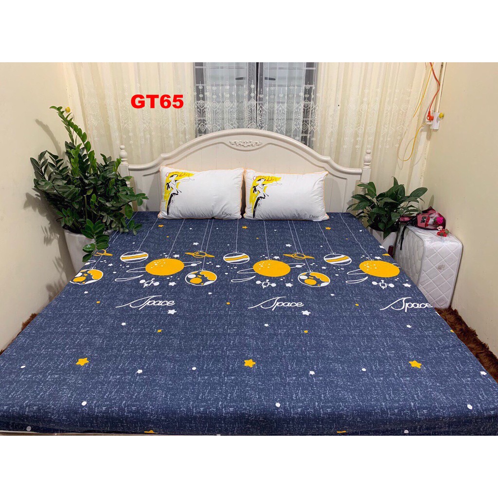 Ga chống thấm Cotton cao cấp Nano kháng khuẩn Loại tốt hàng đẹp GT21 nằm trực tiếp không nóng không bí