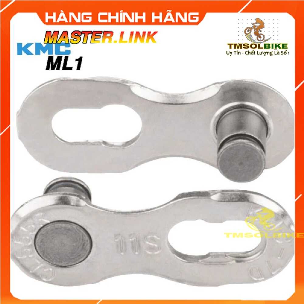 Khóa nối xích, master link KMC tiện dụng dễ tháo lắp