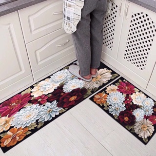 Sét thảm bếp 3D sang chảnh như ảnh
