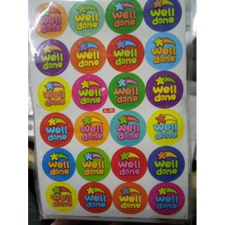 Sticker lời khen tiếng anh 10 tờ