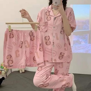 Set đồ bộ ngủ 3 món dễ thương