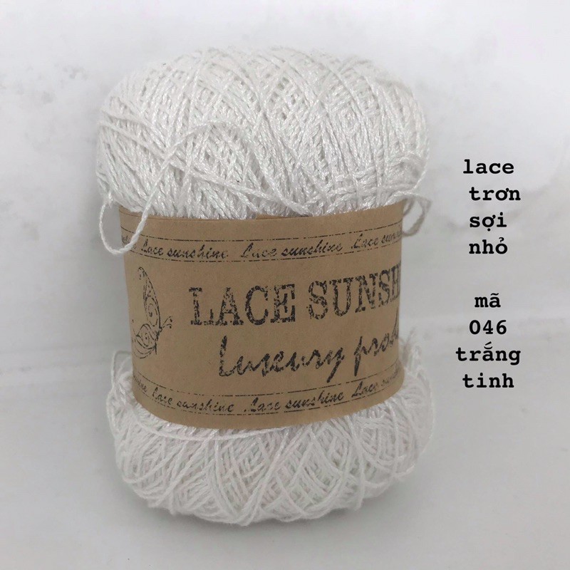 Lace sunshine sợi nhỏ ,bảng màu 2 , sợi chuyên dùng cho mùa hè , bạn không thể bỏ qua đâu