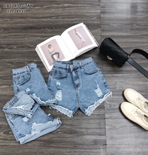Quần short jean