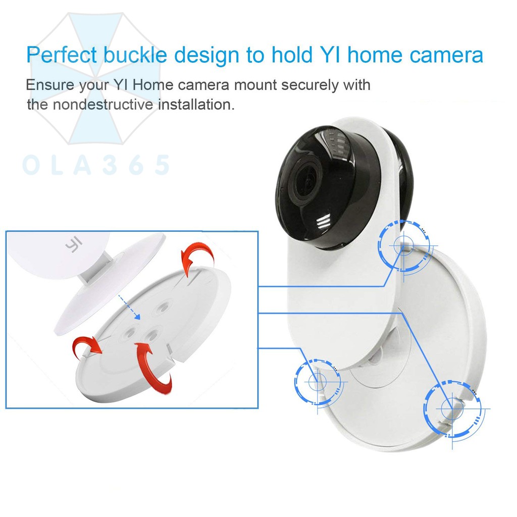 Đế gắn tường cho camera Xiaomi Mijia/ Yi Home | BigBuy360 - bigbuy360.vn