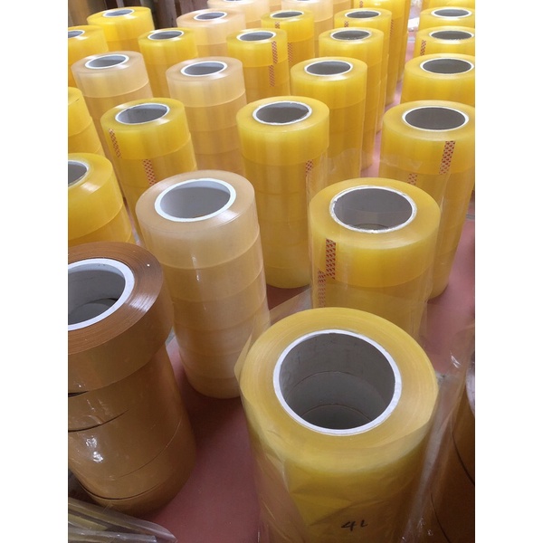 Băng dính đóng hàng 0,5kg/cuộn dán thùng giá xưởng