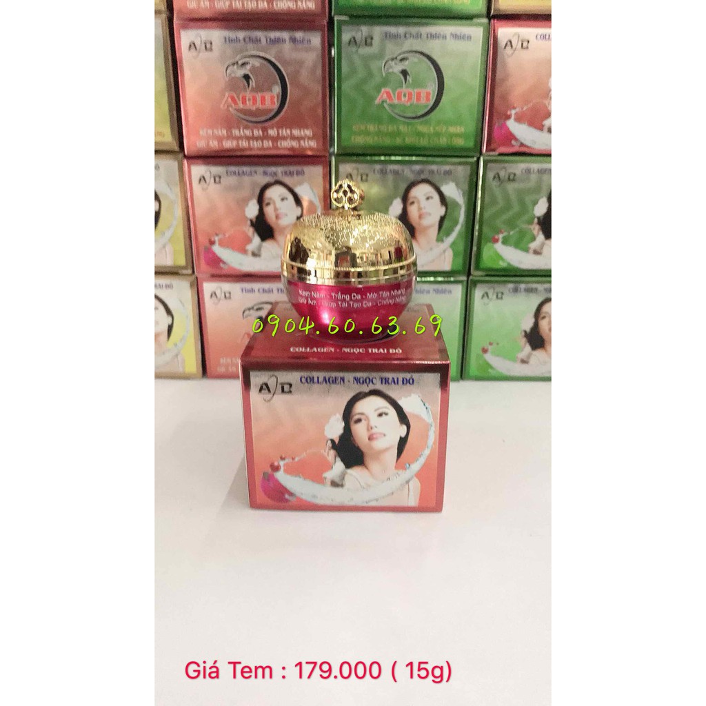 Kem Nám Trắng Da Mờ Tàn Nhang Giữ Ẩm Giúp Tái Tạo Da Chống Nắng 15g AQB