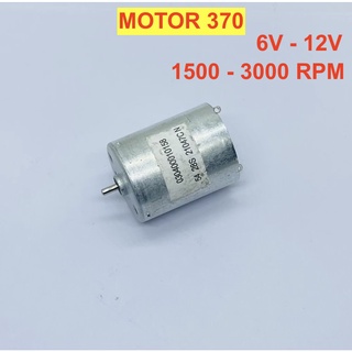 Motor mini 370 3V - 6V tốc độ chậm cho máy bơm oxy 370 - LK0413