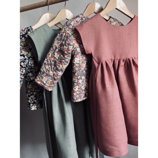 Đầm Linen xoè cho bé và mẹ
