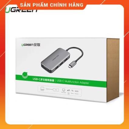 [CHÍNH HÃNG] Cáp USB Type C to VGA, Hub USB 3.0 cao cấp chính hãng Ugreen 50210 Bảo hành 18 tháng