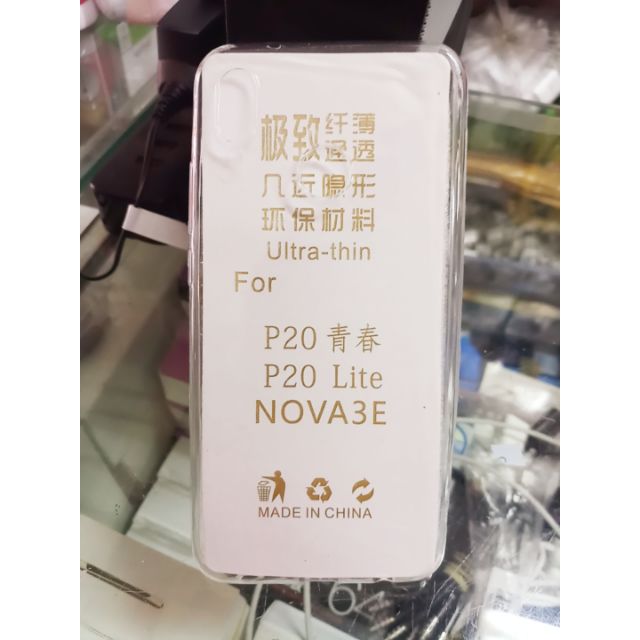Ốp lưng dẻo trong suốt cho huawei Nova 3e