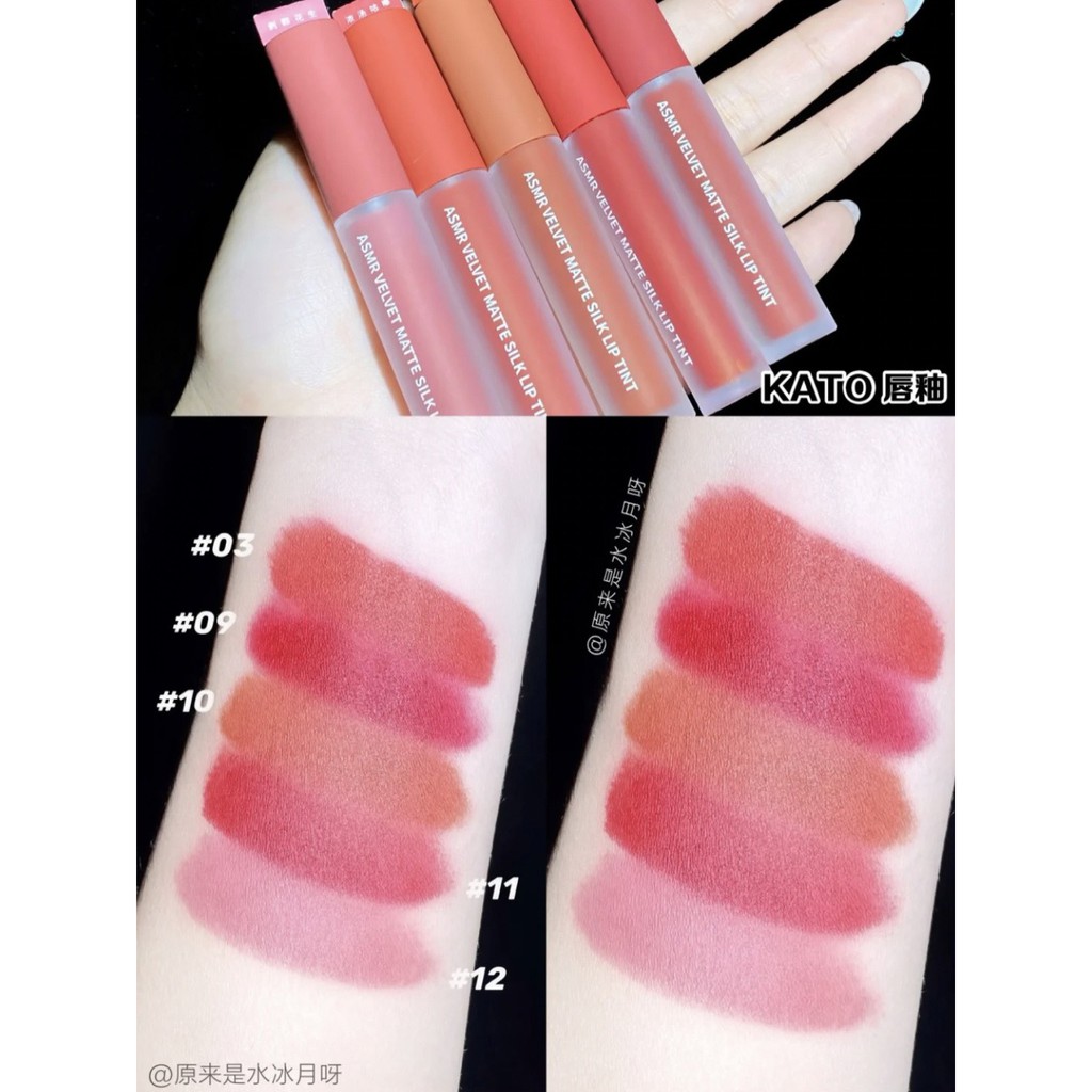 (hàng Mới Về) Son Kem Bóng Chống Tiếng Ồn Asmr2.0 Kato | BigBuy360 - bigbuy360.vn