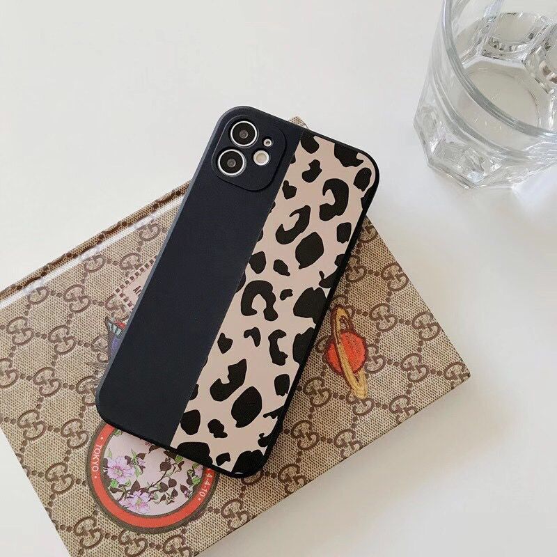 Ốp điện thoại TPU họa tiết da báo bảo vệ toàn diện cho IPhone 12pro max 12mini 11Pro Max XS Max XR SE 2020 7 8 Plus | BigBuy360 - bigbuy360.vn