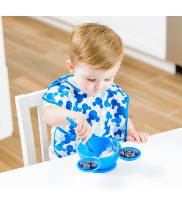 SET BÁT ĂN DẶM MICKEY BUMKINS - HÀNG MỸ