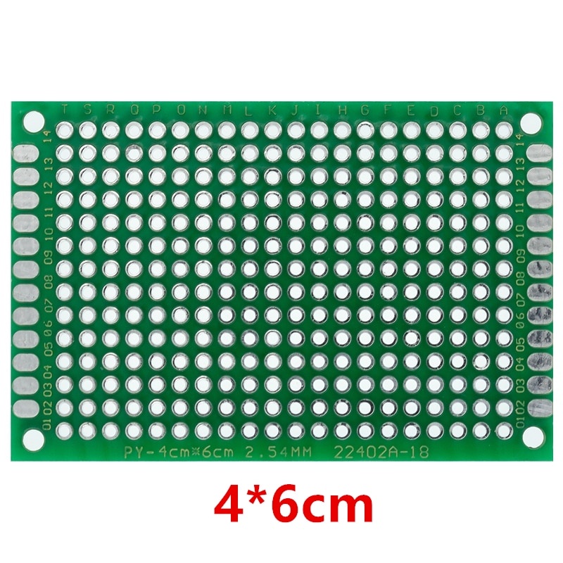 Bảng Mạch PCB Hai Mặt 7x9 6x8 5x7 4x6 3x7 2x8cm Kích Thước 4*6 6*8 5*7 3*7