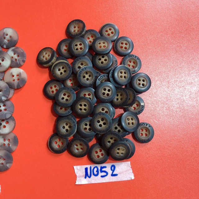 Combo 10 nút áo vân nâu size nhỏ N049-N052