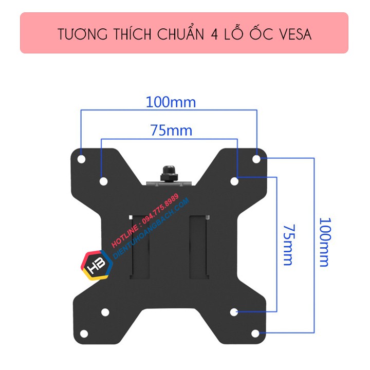 Giá Treo 4 Màn Hình Máy Tính M044 17 - 27 Inch Chân Đặt Bàn - Tay Đỡ Bốn Màn Hình Xoay 360 Độ - Tải Trọng 8Kg