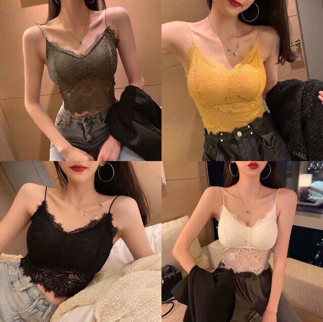 Áo 2 dây ren hàng Quảng Châu