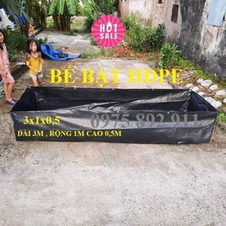 Bể bạt nuôi ốc ếch cá lươn - loại HDPR