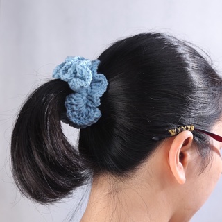 Dây buộc tóc bằng len