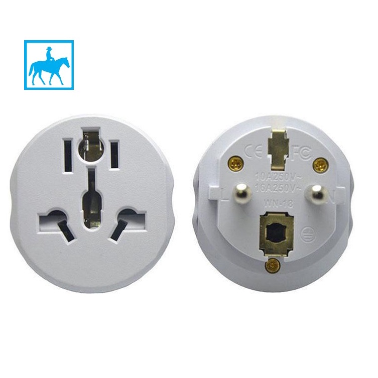 Phích cắm điện Ổ cắm điện chuyển đổi du lịch đa năng 2500W 250V 16A