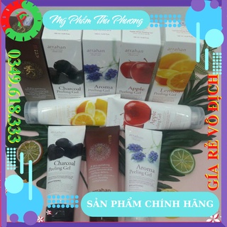 1 Kem Tẩy Tế Bào da chết vị hoa quả táo chanh hoa oải hương than hoạt tính đông y la hán Arrahan lemon White Peeling Gel