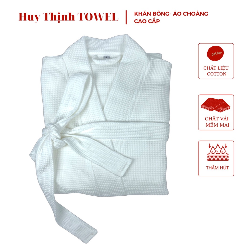 Áo choàng tắm khách sạn,áo choàng ngủ cao cấp, đủ màu, đủ size, 100% chất cotton tổ ong đẹp