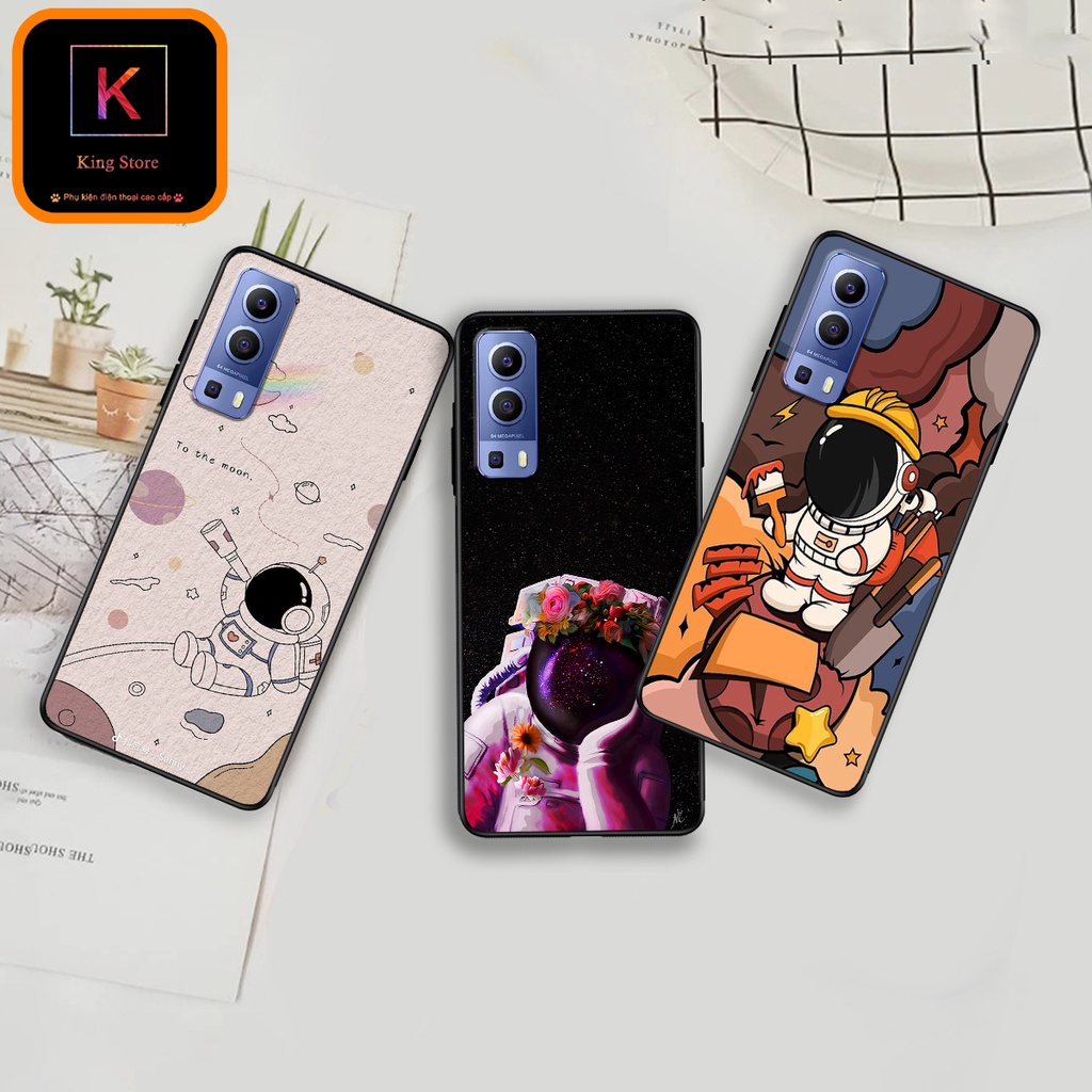 Ốp lưng Vivo y72 5G - Vivo Y15s - Vivo Y52s - Ốp in hình Phi hành gia cực hot