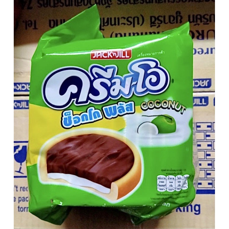 BÁNH CREAM-O THÁI LAN JACK’n JILL 432G ( date luôn mới )