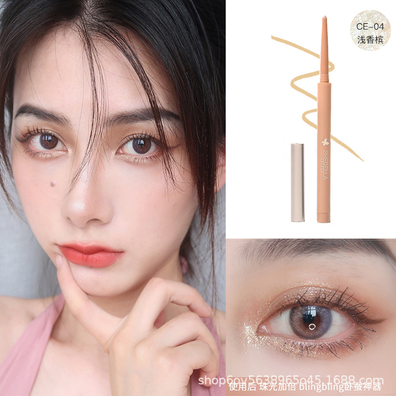 Color Waterproof Eyeliner Pencil No Bloom Makeup Student, Beginner, New Long Lasting Silk Brown Female | BigBuy360 - bigbuy360.vn