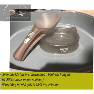 combo 1 xẻng xúc hạt và 1 bát ăn cao cấp hiệu mister cho chó mèo