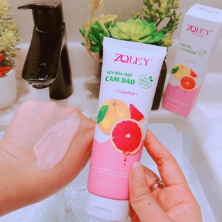 Sữa rửa mặt cam đào Zoley