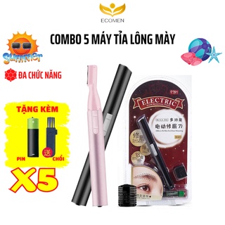 COMBO 5 Máy tỉa lông mày đa năng ELECTRIC TẶNG KÈM pin ANVIHOM