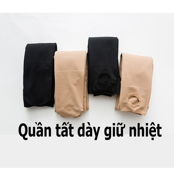 Quần tất 3800DEN có cái sợi giữ nhiệt, siêu ấm