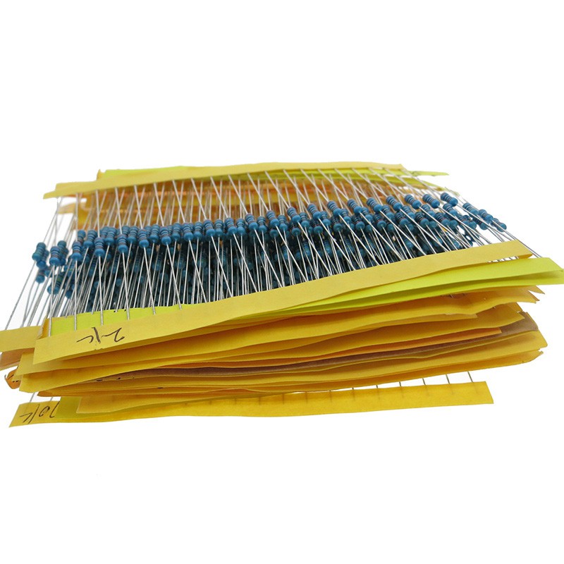 Set 600 điện trở màng kim loại 30 loại 1% 1/4W với mỗi 20 chiếc có 30 giá trị