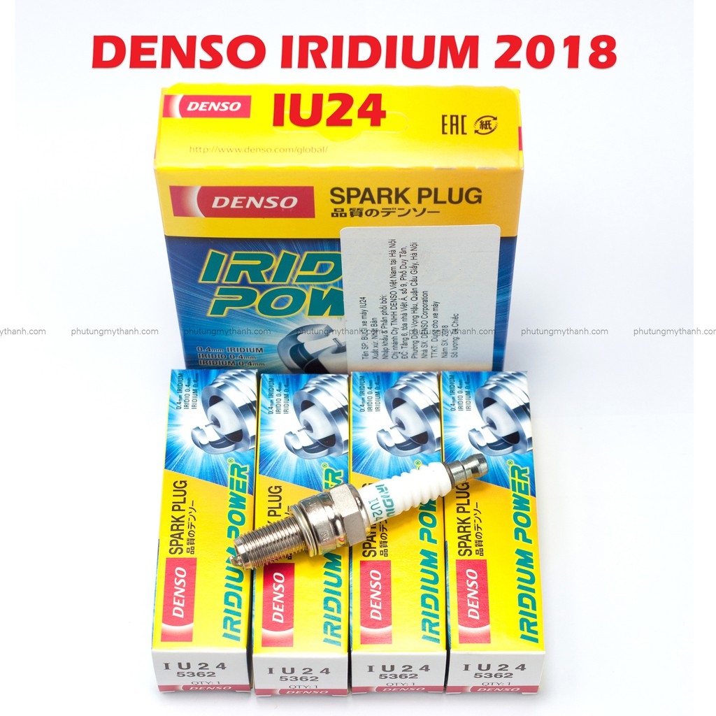 Denso Spark Plug Iridium - Bugi Denso Iridium IU24