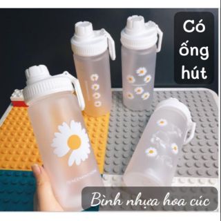 BÌNH NƯỚC HOA CÚC( CÓ ỐNG HÚT)