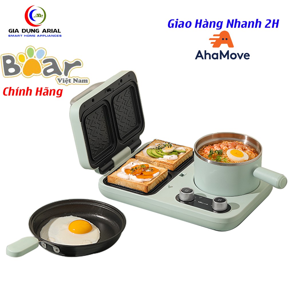 [ CHÍNH HÃNG ] Bếp Điện Nướng Bánh Đa Năng BEAR Kiêm Chiên Xào Nấu Bảo Hành 12 Tháng Cực Tiện Lợi