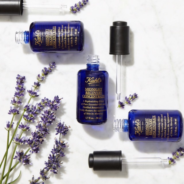 TINH CHẤT DẠNG DẦU DƯỠNG DA BAN ĐÊM Kiehl's Midnight recovery concentrate