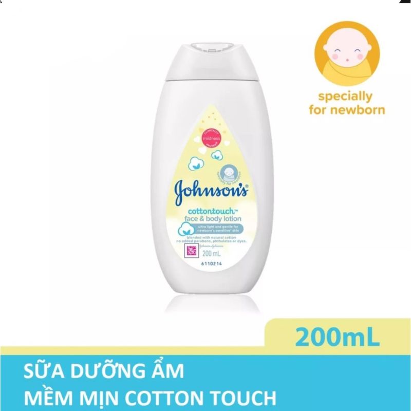 Sữa dưỡng thể Jonsons baby 200ml