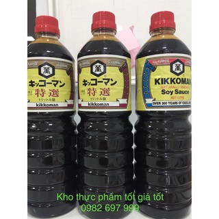 Nước tương Fancy Kikkoman 1L
