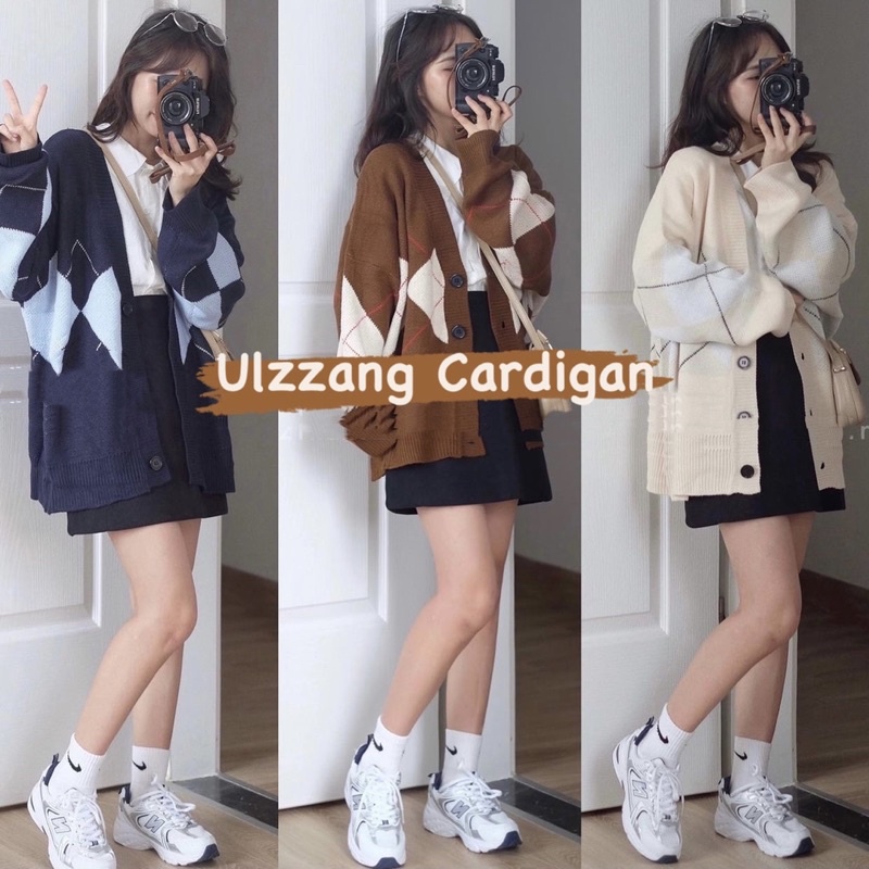 [Mã 2611THTRANG100K hoàn 10% xu đơn 99K] [SALE] ÁO CARDIGAN LEN TRÁM ULZZANG (video) | BigBuy360 - bigbuy360.vn